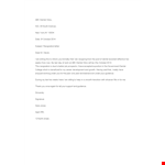 Dental Nurse Resignation Letter example document template