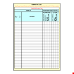 Create Accurate Estimates with Our Template - Step-by-Step Instructions for Submittal example document template