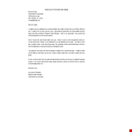 Thanks Letter For Promotion Template Free Download example document template