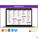 grocery-checklist