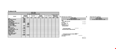 Multi Step Income Statement For Service Company