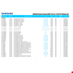 Samsung Memory Storage Msrp Price File (feb ) example document template