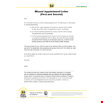 Sample Missed Appointment Letter for Child | Resolve Missed Appointments Effortlessly example document template
