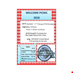 Create a Buzz for Your Picnic with Our Picnic Flyer Template example document template 