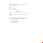 Sleeping On The Job Termination Letter Template Printable example document template 