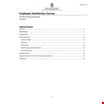 Employee Staff Satisfaction Survey Template | Gather Feedback from Staff and Faculty example document template 
