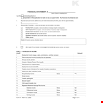 Partnership Income Statement Format example document template 