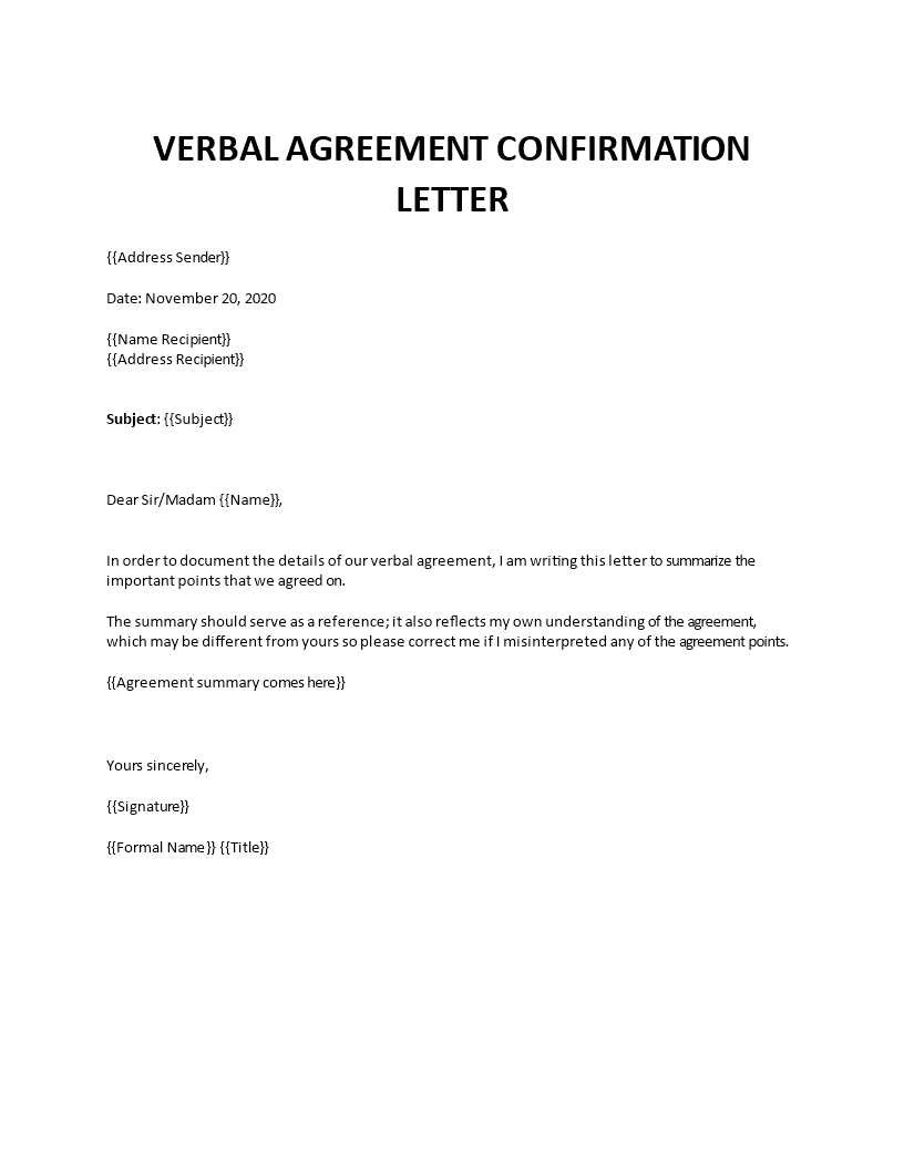 verbal-confirmation-letter