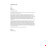Employee Query Letter Template for Project, Community & Children Playspaces example document template