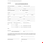 Union Deal Memo Template - Local | Customize & Streamline Processes example document template 