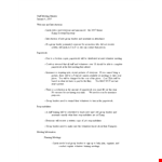 Staff Meeting Minutes example document template