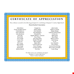 Father Appreciation Award Template example document template