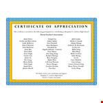 Father Appreciation Award Template example document template 