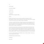 Corporate Loan Application Letter example document template 