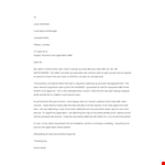 Corporate Loan Application Letter example document template