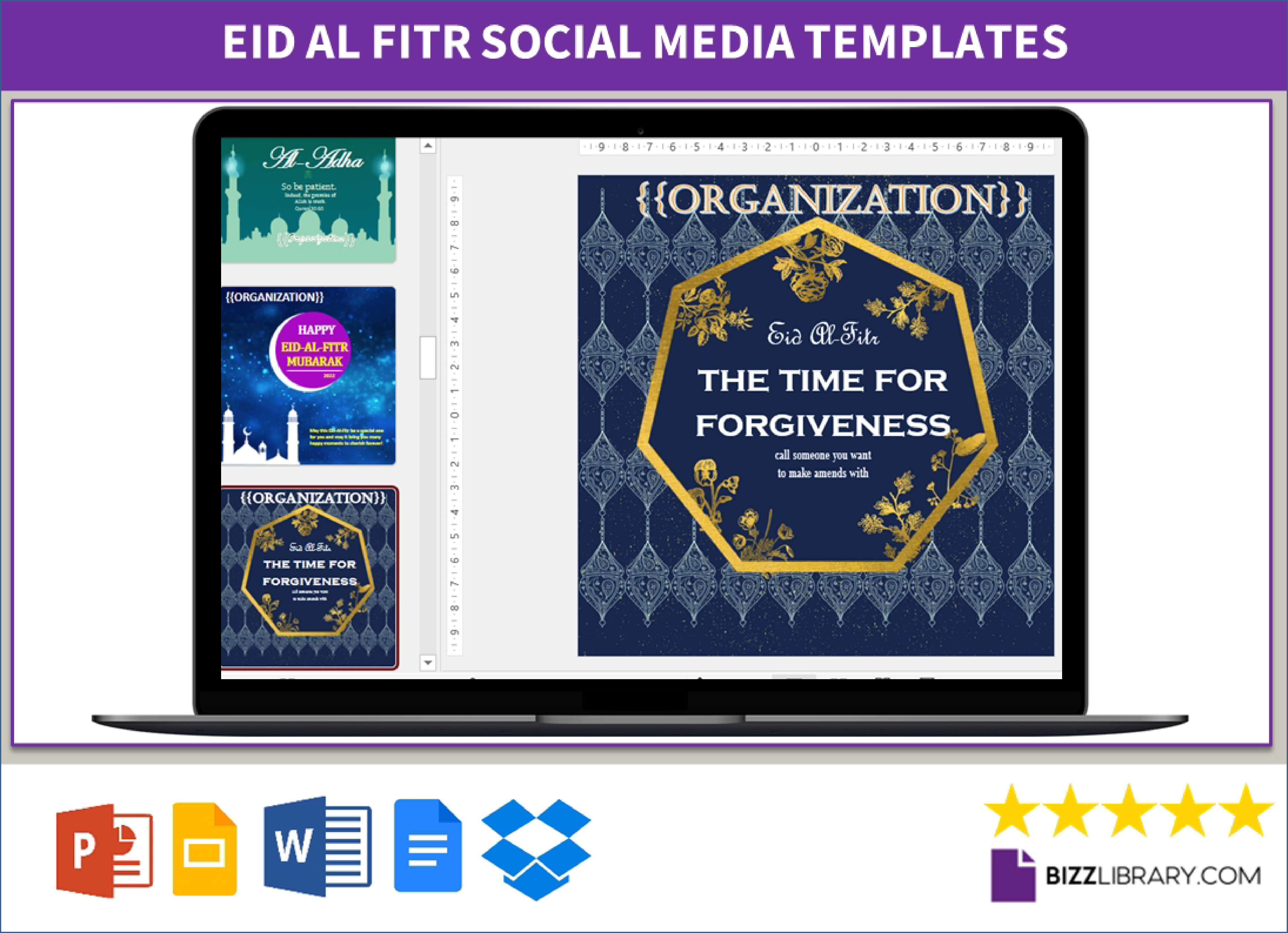 eid al- fitr post template