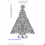 Christmas Coloring Pages for Adults - Festive Holiday Designs for Relaxation | Color Pages for Mom example document template