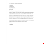 Job Abandonment Warning Letter Template example document template