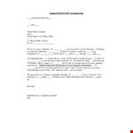 Invitation Letter for United States | Get an Invitation Letter example document template