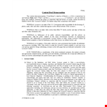 Deal Memo Template - Licensed Content for Licensor | Create Efficient Deals example document template