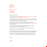 Effective Landlord Reference Letter for Rental, Addressing the Tenant's Record example document template