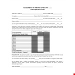 Profit and Loss Statement Form for Self-Employment | Business Expenses, Revenue | Apply Now example document template