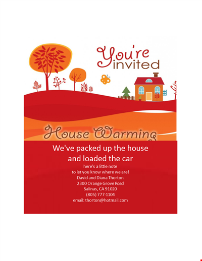 Customizable Housewarming Invitation Template | Easy to Edit & Print