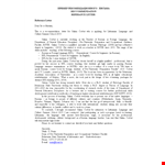Russian Language Recommendation Letter Template | Galina Corbut, BSUIR example document template