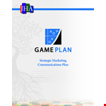 Strategic Marketing Communications Plan example document template