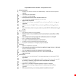 Construction Project Evaluation Checklist - Ensure All Required Information Is Provided example document template