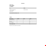 Tax Service Invoice Template Word example document template