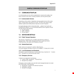 Create a Successful Event Communication Plan - Free Template example document template