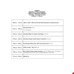 Ribbon Cutting Ceremony Agenda example document template