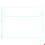 Envelope Template | Create Professional Envelopes with Ease example document template 
