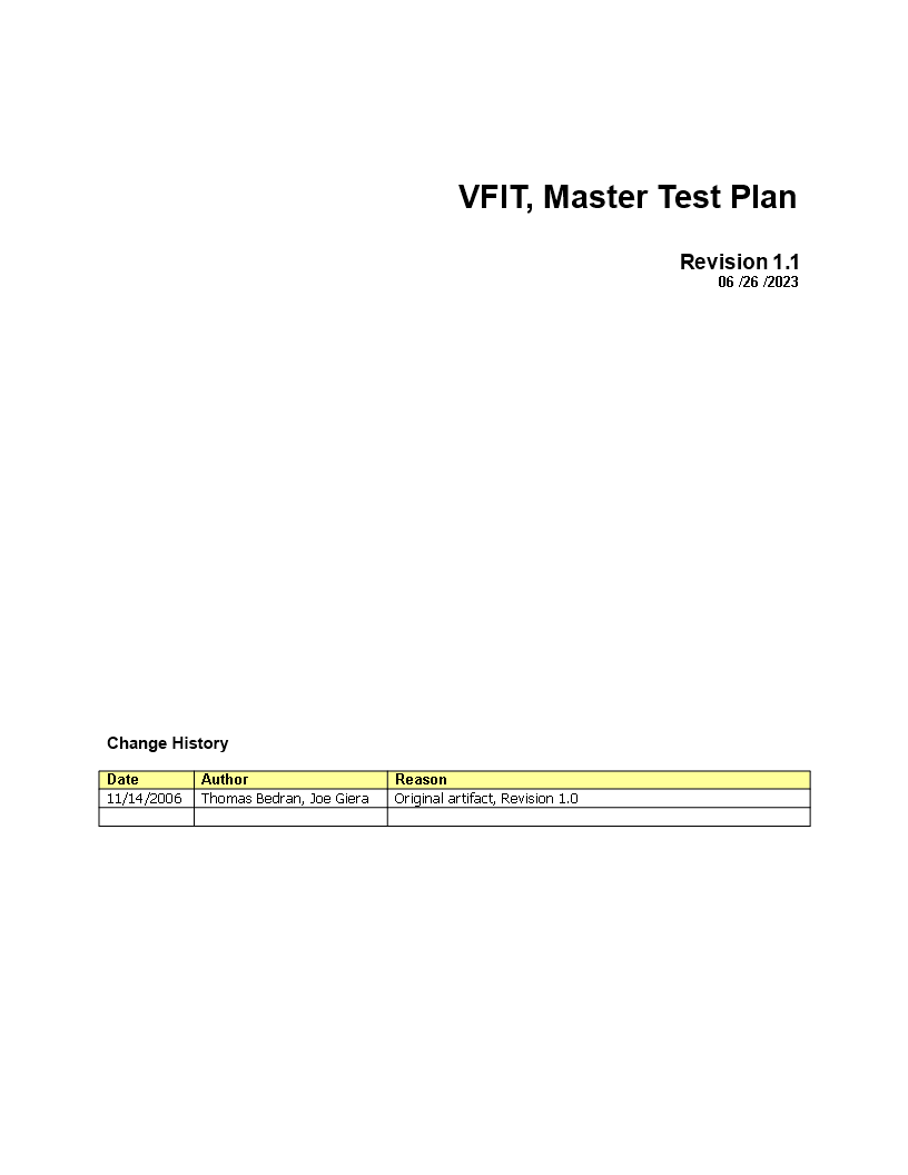 Test Plan Template Create Effective Testing Cases for Quality Test Plan Template Create Effective Testing Cases for Quality
