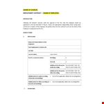 Employment Contract for Church Minister - Simplify the Hiring Process example document template