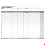 Printable Training Sign In Sheet Template example document template