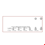 Diamond Size Chart - Carat to MM Comparison Guide example document template