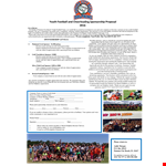 Sports Sponsorship Proposal for Company: Sponsorship Opportunities to Support Children in Sports example document template 