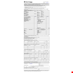 Personal Financial Statement Template | Schedule Credit & Information with Spouse example document template