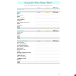 Engagement Party Budget Template example document template