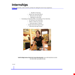 Thank You Letter for Internship Offer - Make an Impression with Your Appreciation example document template 