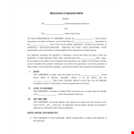 Private Placement Memorandum Template example document template