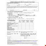 Doctor Work Release Note example document template 