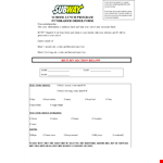 School Fundraiser example document template