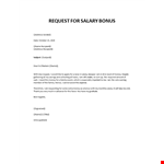 Application letter to boss asking for a higher salary example document template