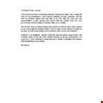 Manager Recommendation Letter Template for Katherine's Child Years example document template