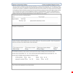 Campus Police Crime Report Form - Report Crime and Assist Victims example document template