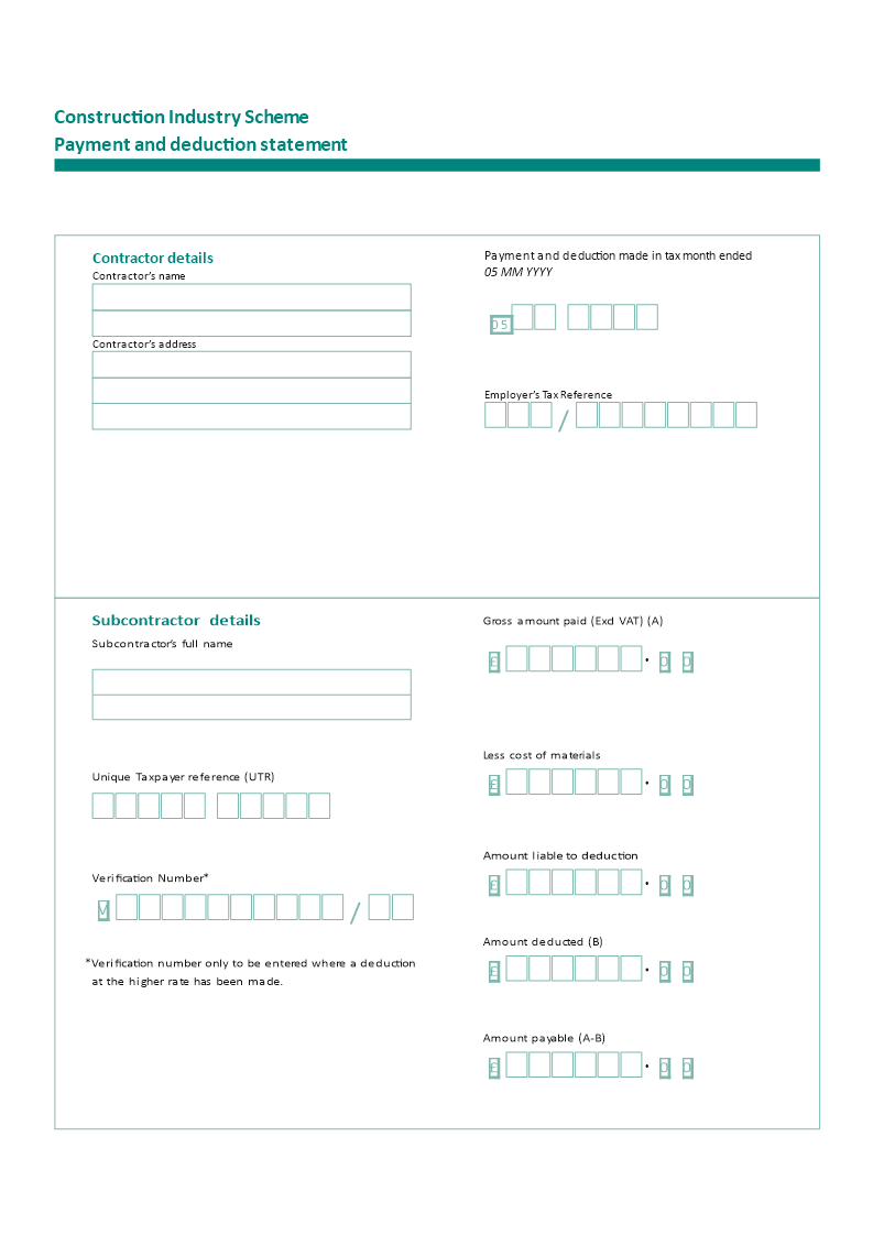 Excel Construction Payment Schedule
