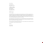 Official Independent Contractor Resignation Letter example document template